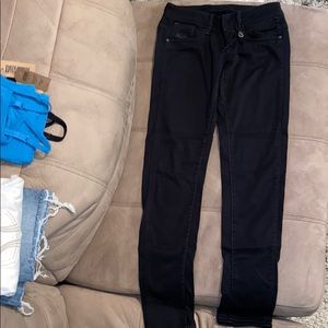 G star black jeans size 27 buckle